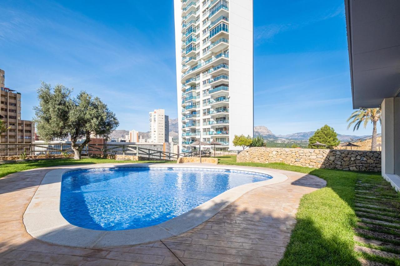 Torre Lugano Apartment Levante Beach Benidorm Kültér fotó